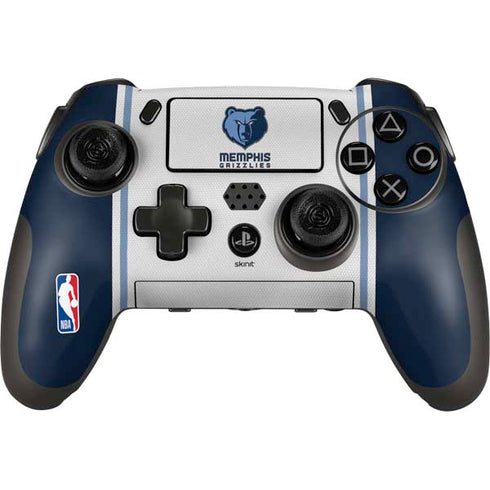 NBA Memphis Grizzlies Home Jersey PlayStation Scuf Vantage 2 Controller Skin